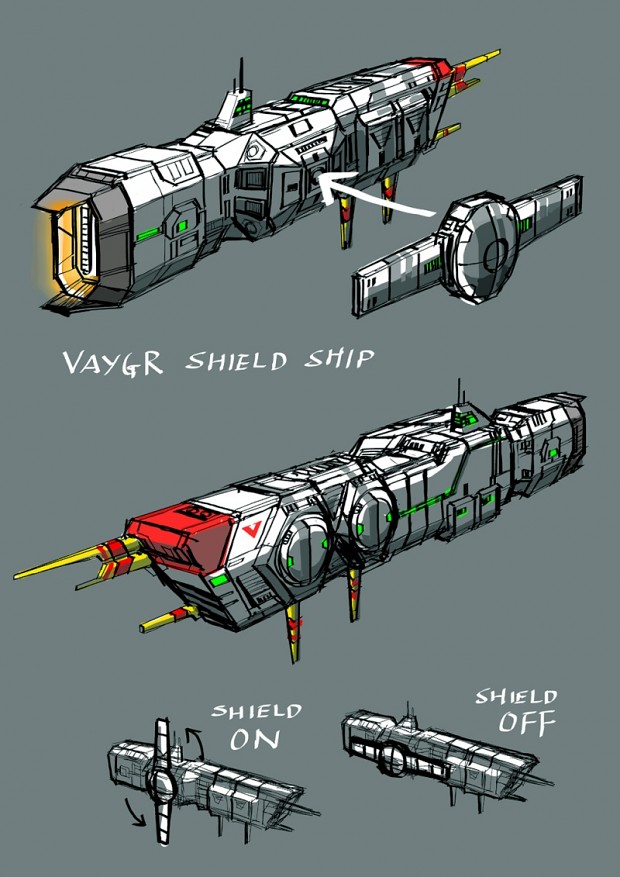 Vaygr Shield Ship concept