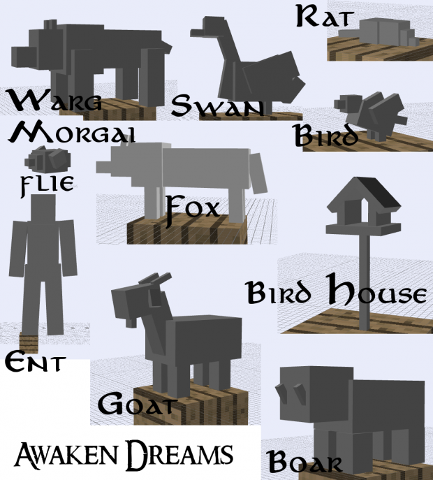 Upcoming mobs