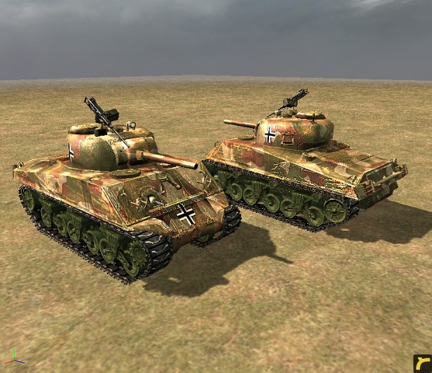 New werhmach beutepanzer(M4 sherman captured)