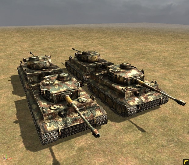 Panzer Elite Tiger 1 and Tiger Ace New Skin