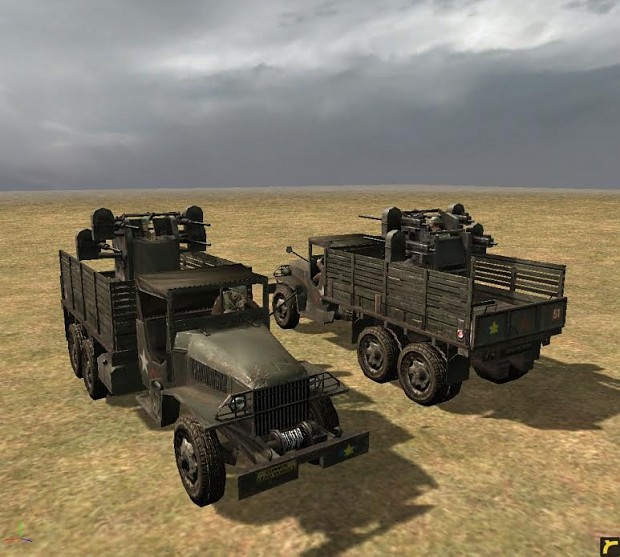 British Deuce & Half Combat Truck