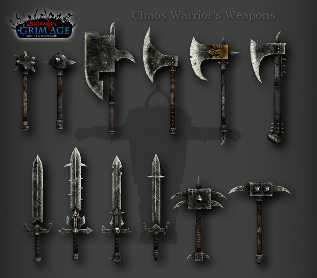 Chaos Warrior's weapons