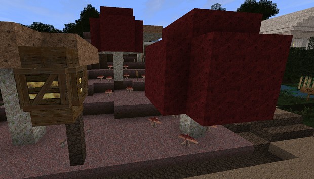 Mushrooms image - Carnivores Resource Pack [128x] mod for Minecraft