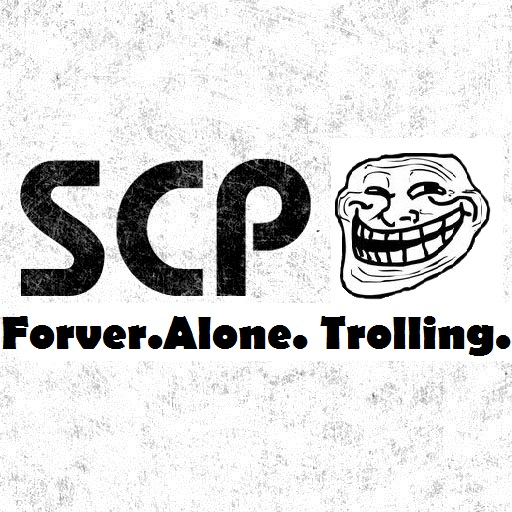 SCP-Containement Meme Logo: Forever Alone Trolling