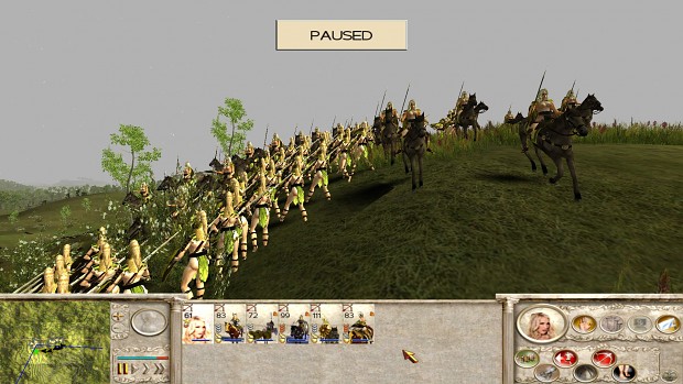 18+ Viewers Only - Amazons Total War, Sarmatian Formation test