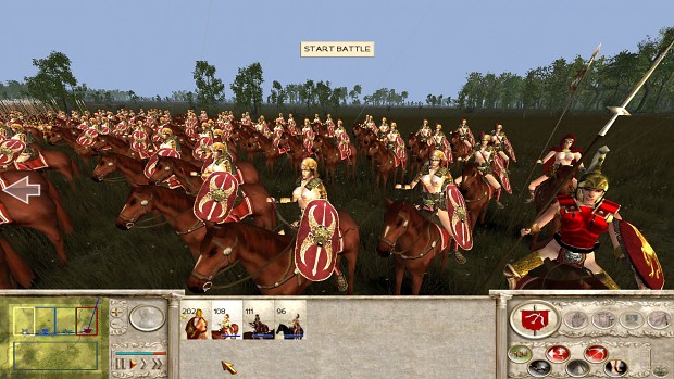 18+ Viewers Only - Amazons Total War, Themiskyran Amazon Cavalry