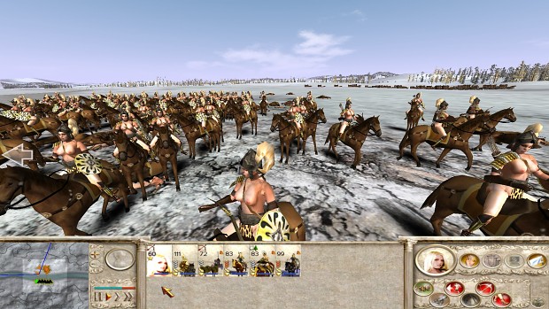 18+ Viewers Only - Amazons Total War, Sarmatian Militia Archers test