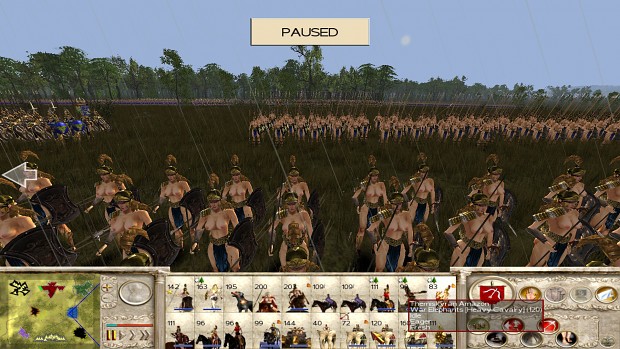18+ Viewers Only - Amazons Total War, Amazon Heavy Peltast Animation test