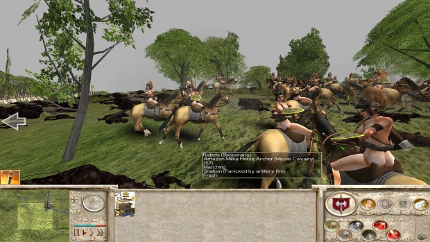 18+ Viewers Only - Amazons Total War, Amazon Militia Archers test