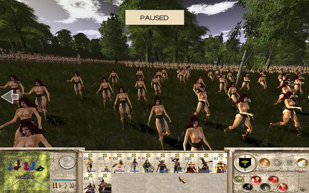 18+ Viewers Only - Amazons Total War, Amazon Desert Skirmishers test