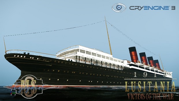 New added: Lusitania's aft deck