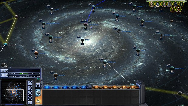 Galaxy map