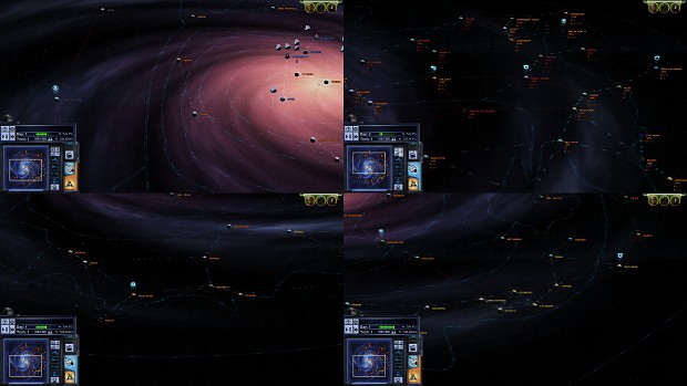 New galactic conquest map visuals