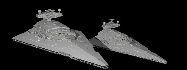 ISD I and II, models done, mostly textured
