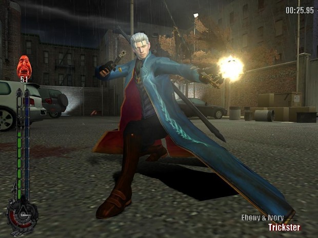 Dante in Vergil's suit