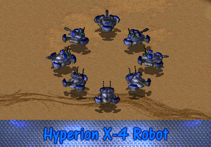 Hyperion X-4 Robot Tank