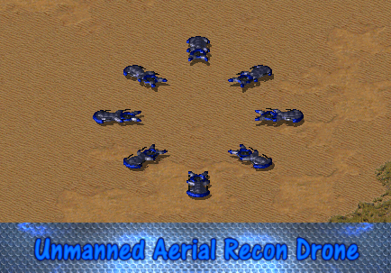 Unmanned Aerial Recon Drone