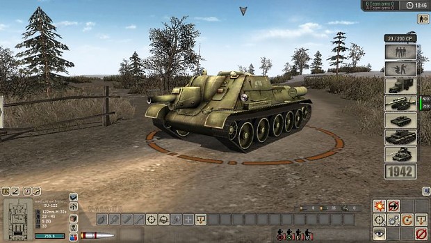 SU-122 with new chassis