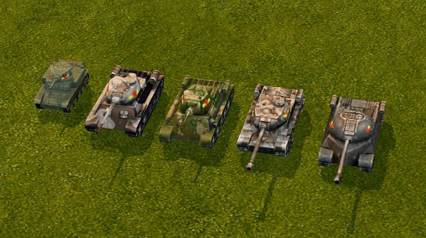 China tanks