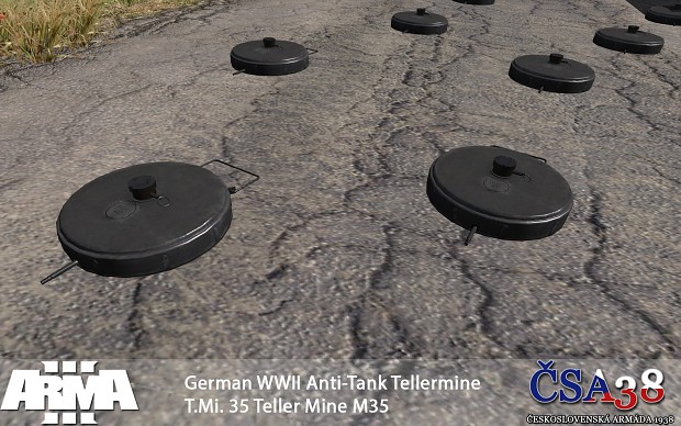 German antitank mine M35
