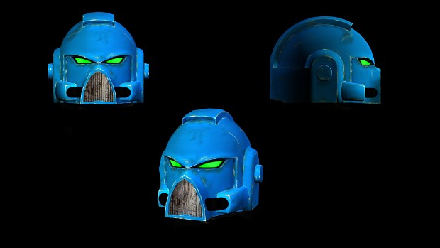 Ultramarines Helmet Texture V1.0