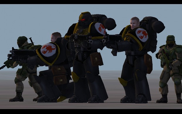WIP Space Marine Animations