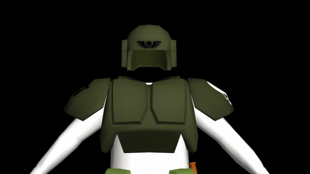 NEW Cadian trooper's Body Armor WiP