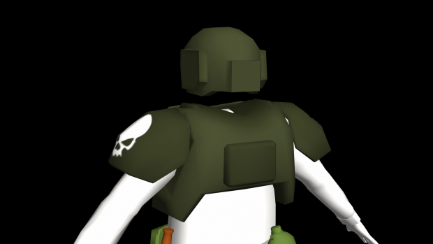 NEW Cadian trooper's Body Armor WiP