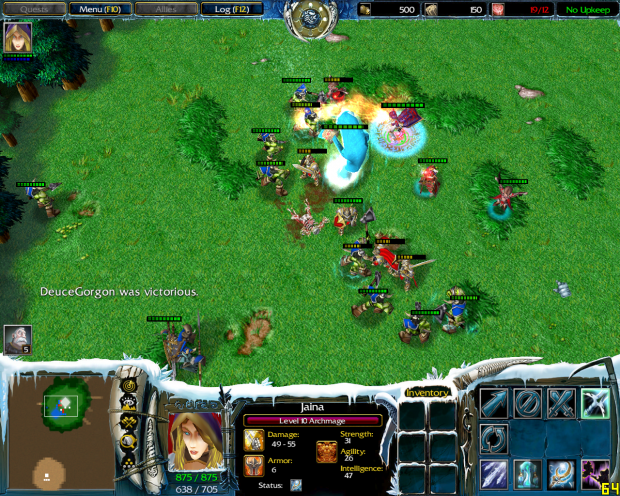 Warcraft IV Jaina Model