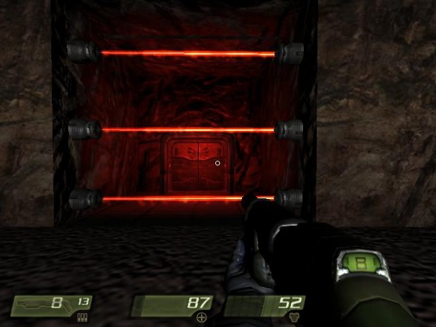 Red Lasers from Quake 2