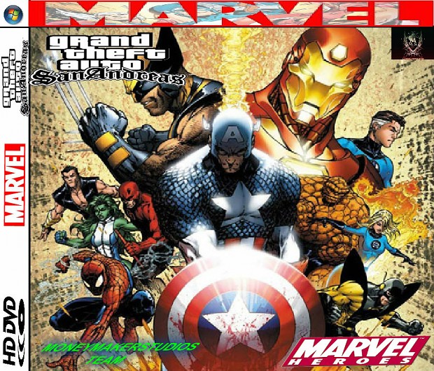 Marvel CD Cover