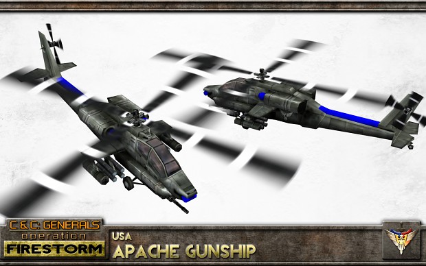 USA Apache Gunship