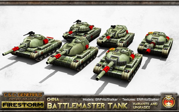 China Battlemaster Tank variants