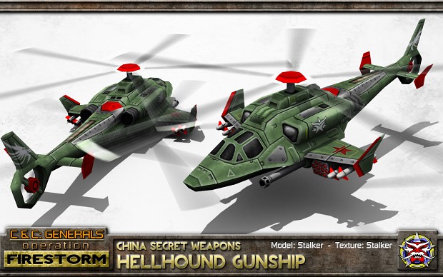 China Hellhound Gunship