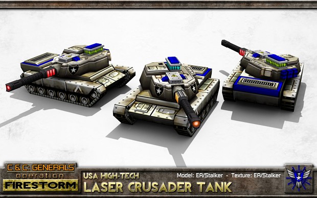 USA Laser Crusader Tank