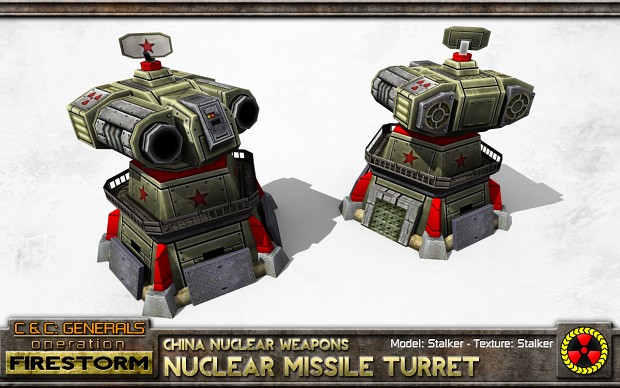 China Nuke Missile Turret