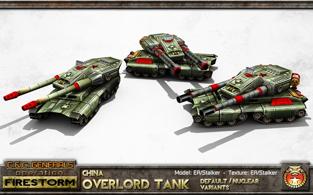 command and conquer generals overlord tank
