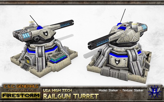 USA Railgun Turret