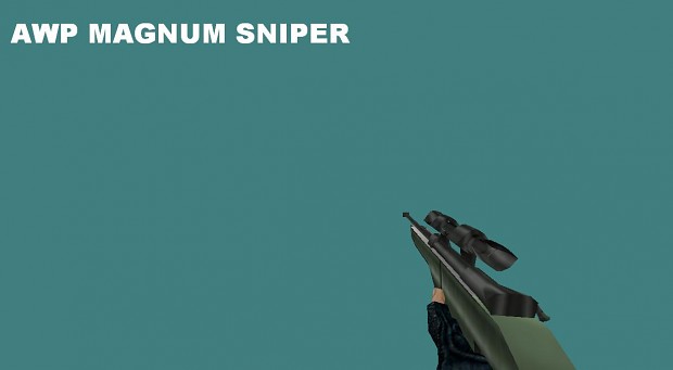 AWP magnum sniper model by me c: