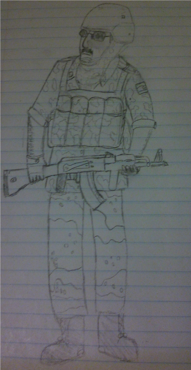 Loyalist Soldier concept