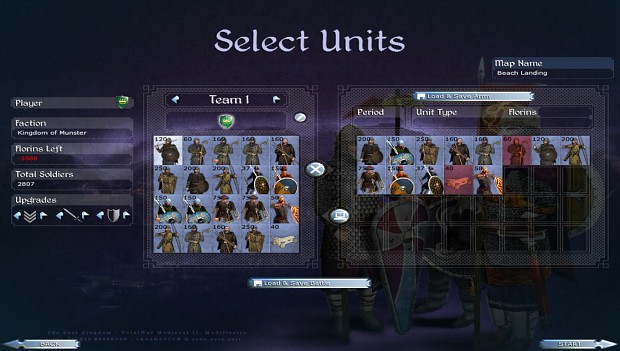 New Kingdom of Munster roster! - Now with remade WotN portraits!