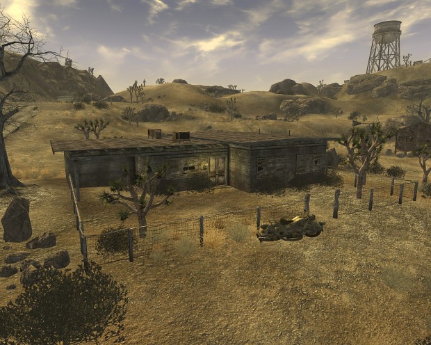 Goodsprings Player Home (New Custom Textures) at Fallout New Vegas - mods  and community