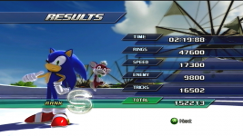 sonic unleashed s rank