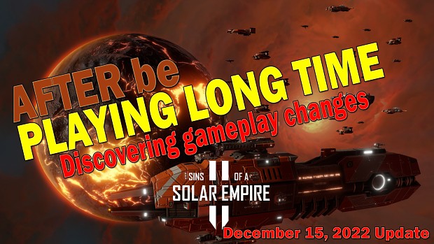 Sins of a Solar Empire 2 - After be Playing Long Time
