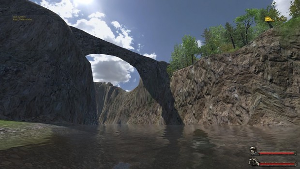 The Arch of River KNUD