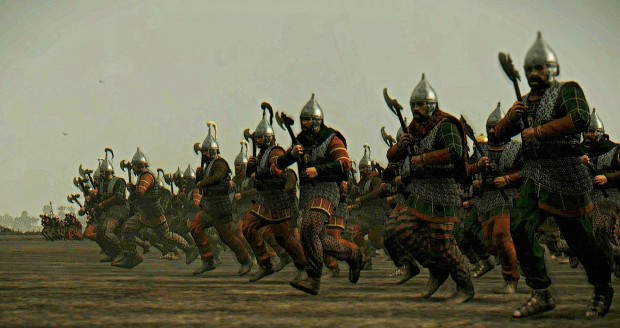 Celtic Long Axe Warriors