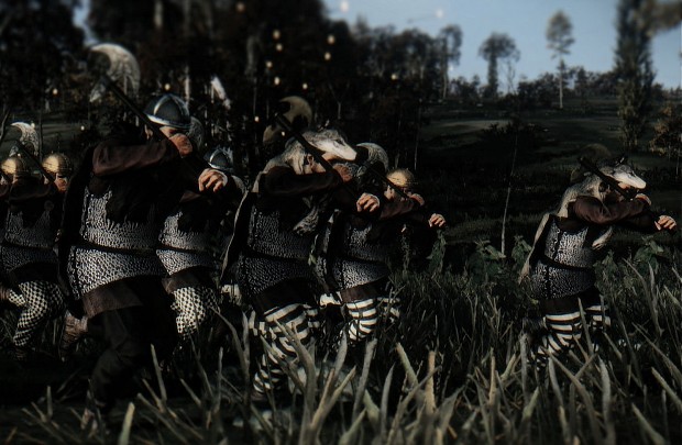 Germanic Long Axe Warriors