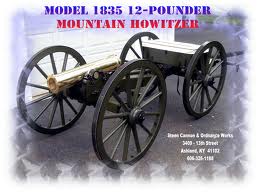 1835 12 lb Mountain Howitzer