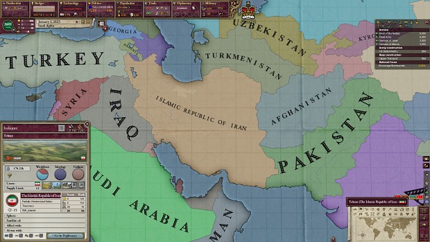 Theocratic Persia/Islamic Republic of Iran