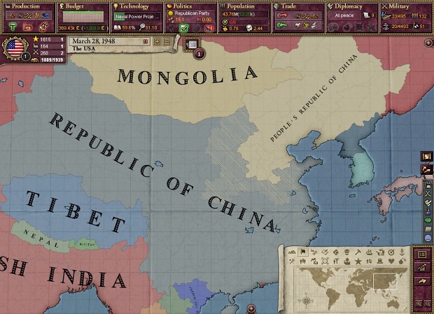 The Chinese Civil War 1948